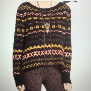 Free People “Through the Storm” sweater